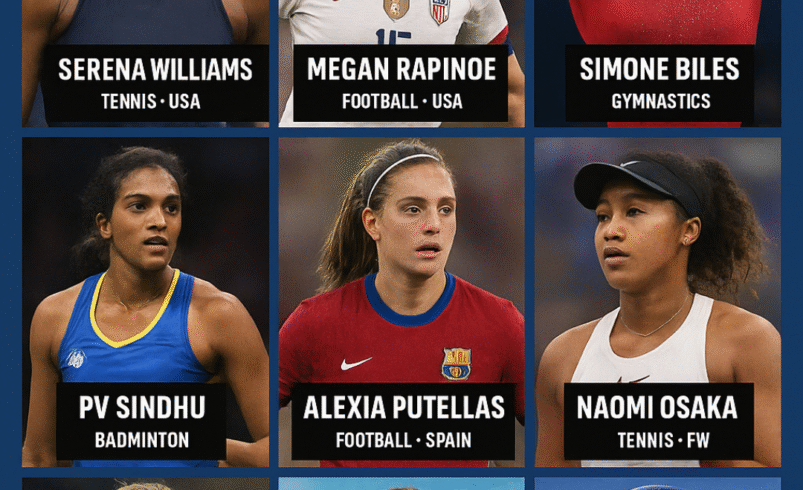 Top 9 Women Players in the World Across All Sports