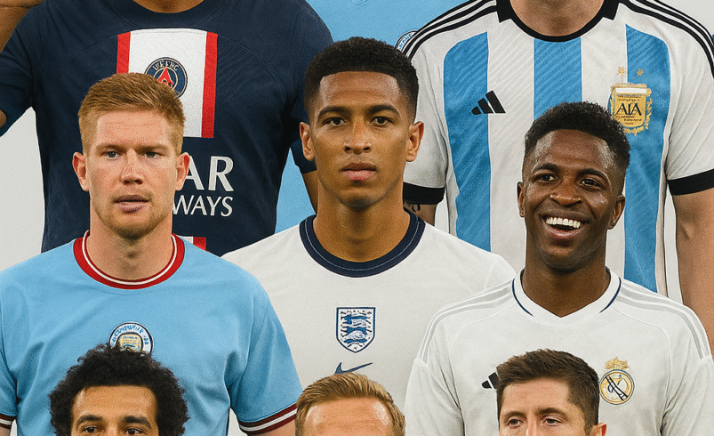 Top 9 Football Players in the World (2025 Ranking)