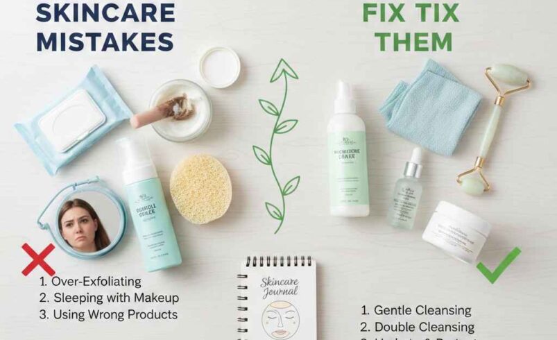 Common Skincare Mistakes and How to Fix Them