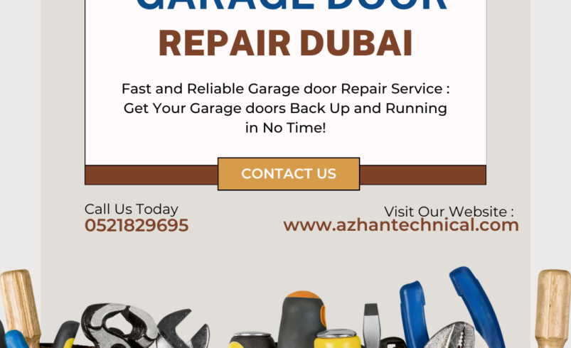 Trusted Garage Door Repair Dubai for Homes & Offices