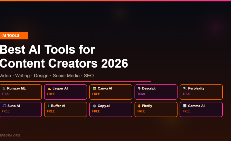 Best AI Tools for Content Creators in 2026 (Free & Paid)