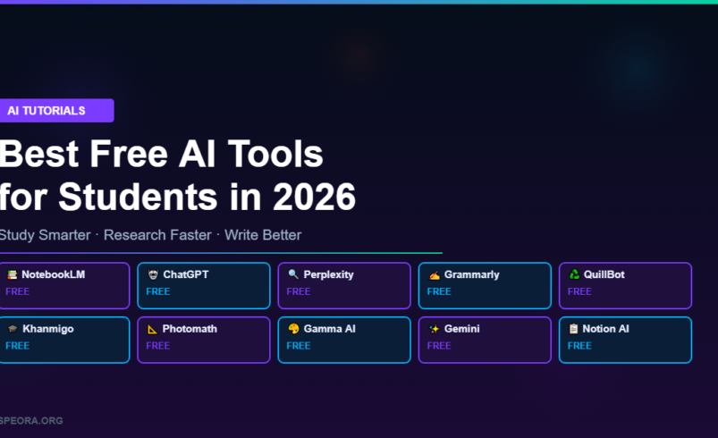 10 Best Free AI Tools for Students in 2026 (Study Smarter, Not Harder)