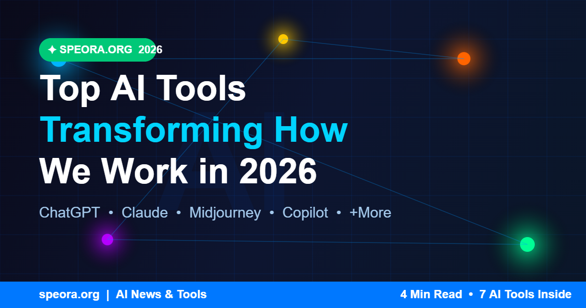Top AI tools transforming the way we work in 2026