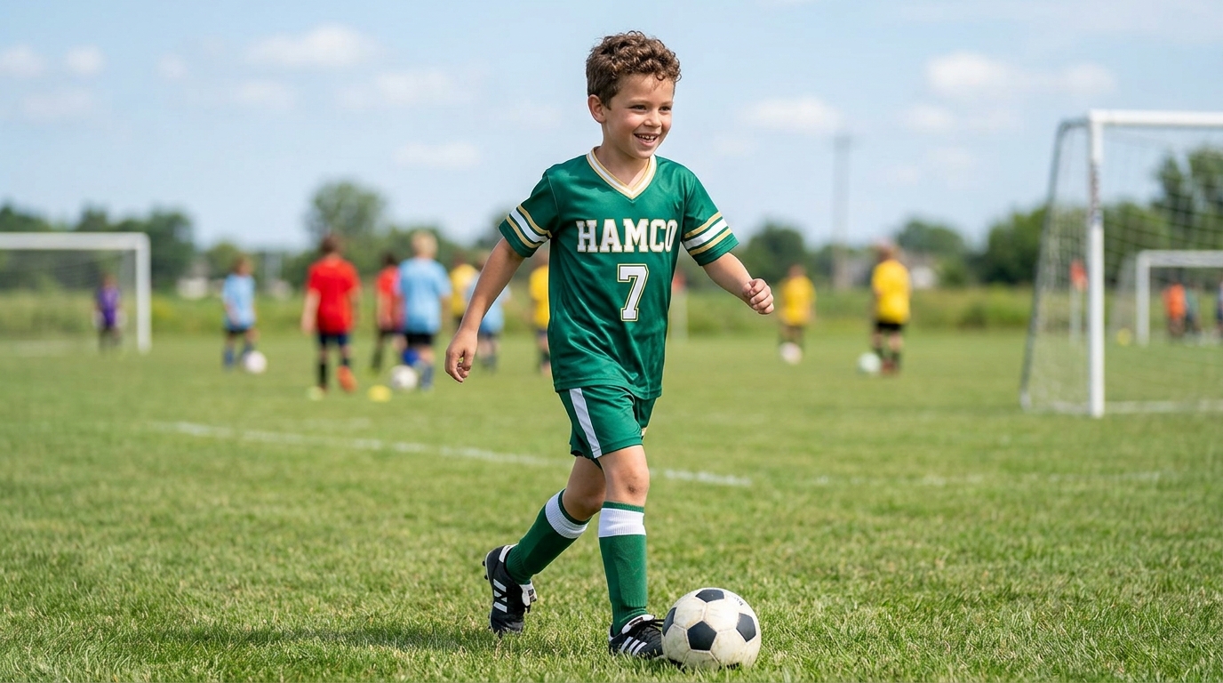 Soccer Jerseys for Kids Built for Real Youth Players and Growing Athletes | HAMCO