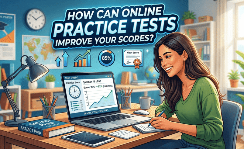 How Can Online Practice Tests Improve your Scores?