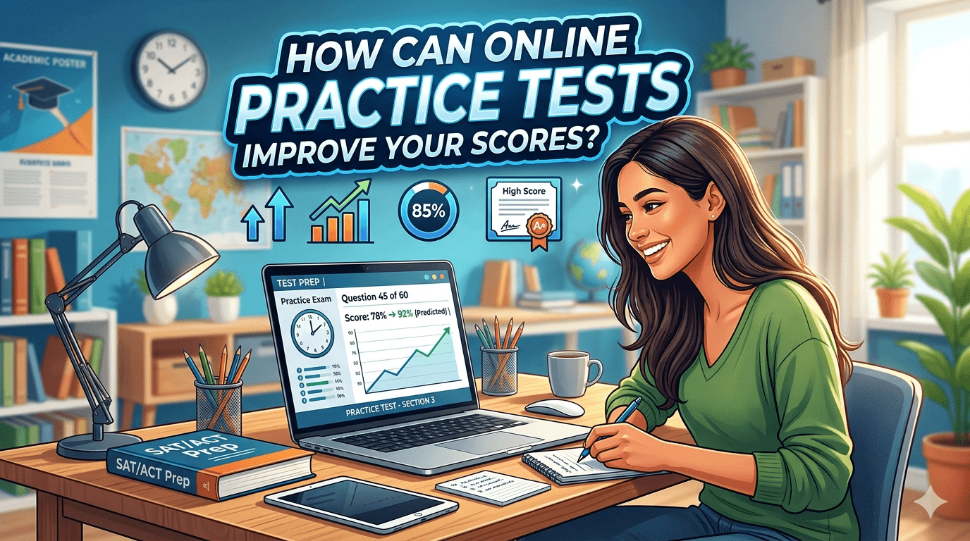 How Can Online Practice Tests Improve your Scores?