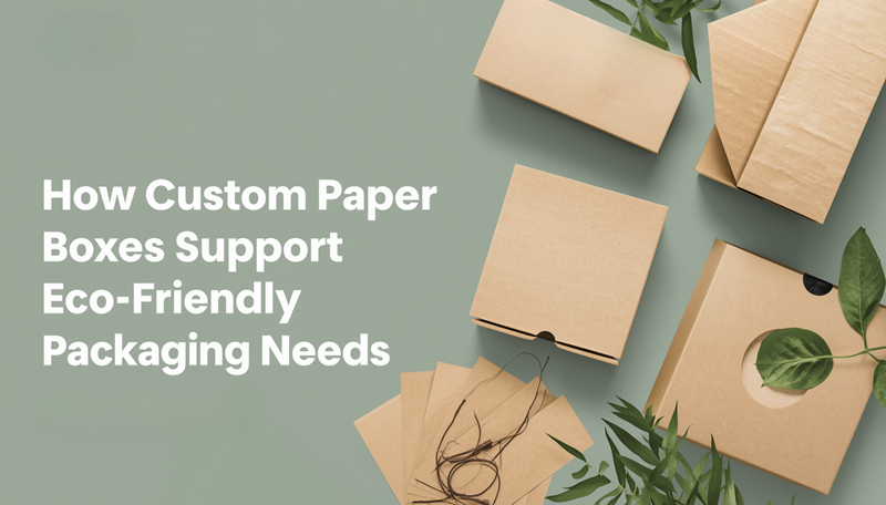 How-Custom-Paper-Boxes-Support-Eco-Friendly-Packaging-Needs