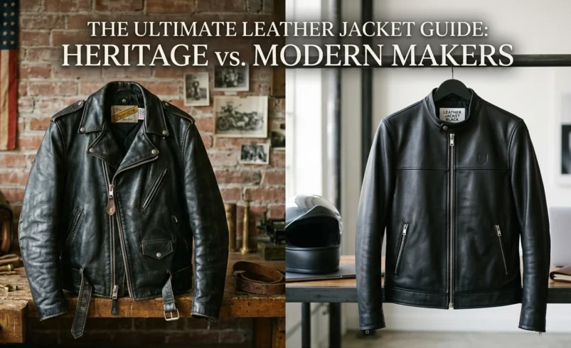 How to Decide Between Heritage Brands and Modern Leather Jacket Makers