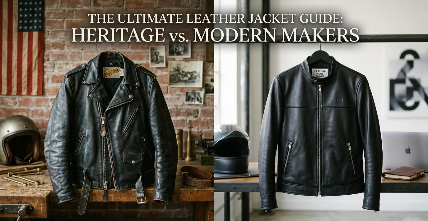 How to Decide Between Heritage Brands and Modern Leather Jacket Makers