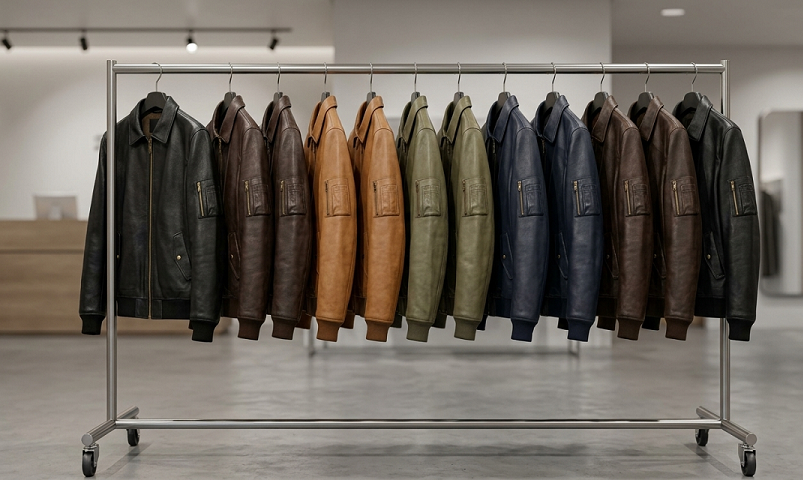 Which Bomber Leather Jacket Color Is Best for Everyday Wear