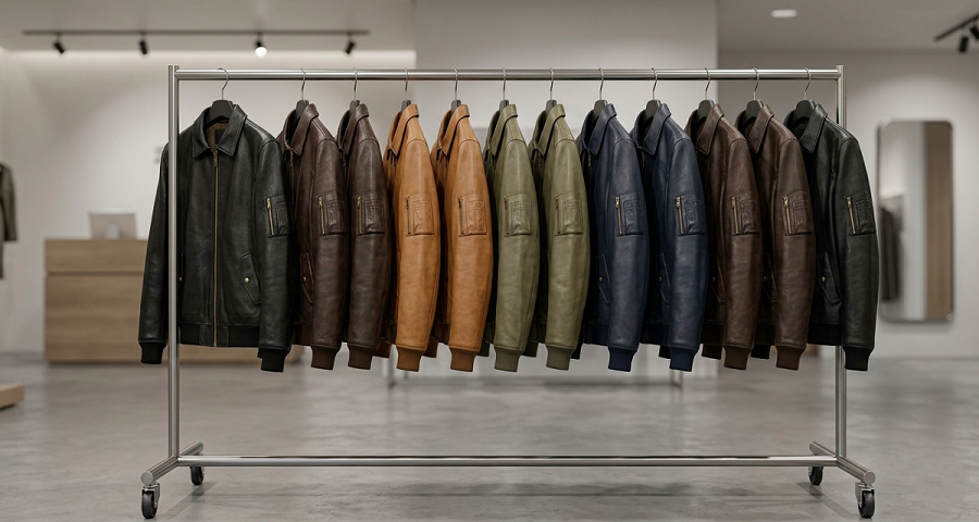 bomber-leather-jackets-colours