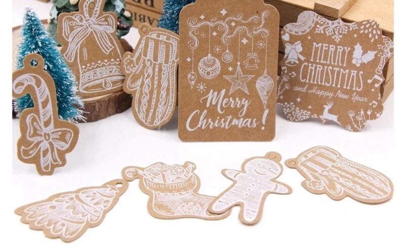 Custom Christmas Tags For Gifts & Branding Ideas