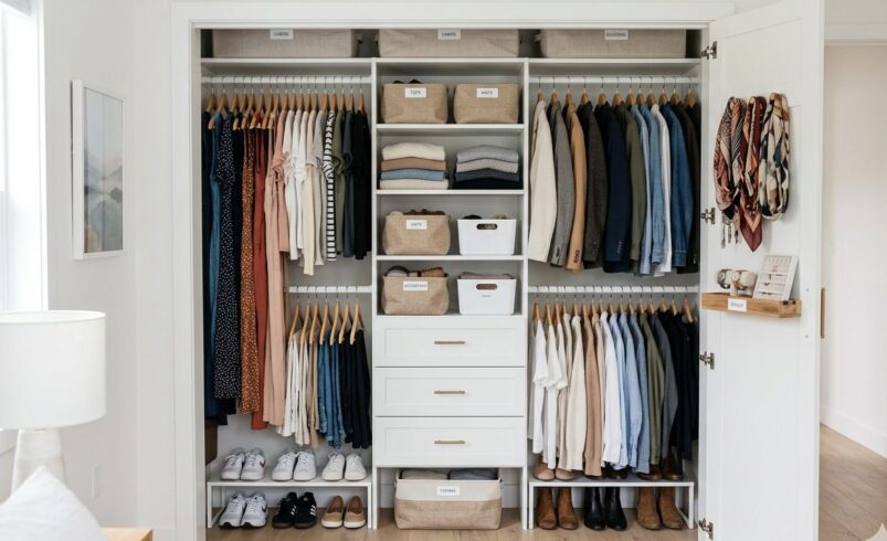 How to Improve Reach In Closet Organization Easily