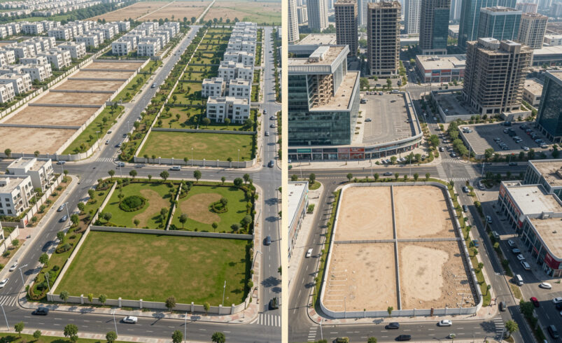 Understanding the Difference Between Residential and Commercial Plots