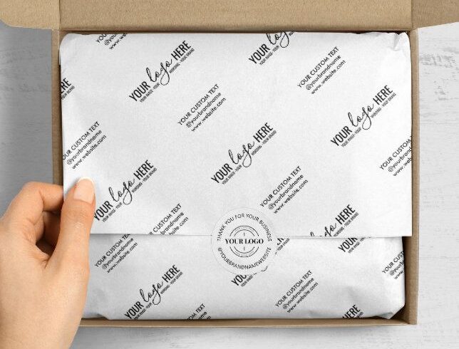 Elevate Packaging With Custom Printed Tissue Paper