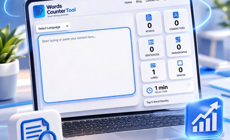 Track Your Writing Goal Using A Character Counter