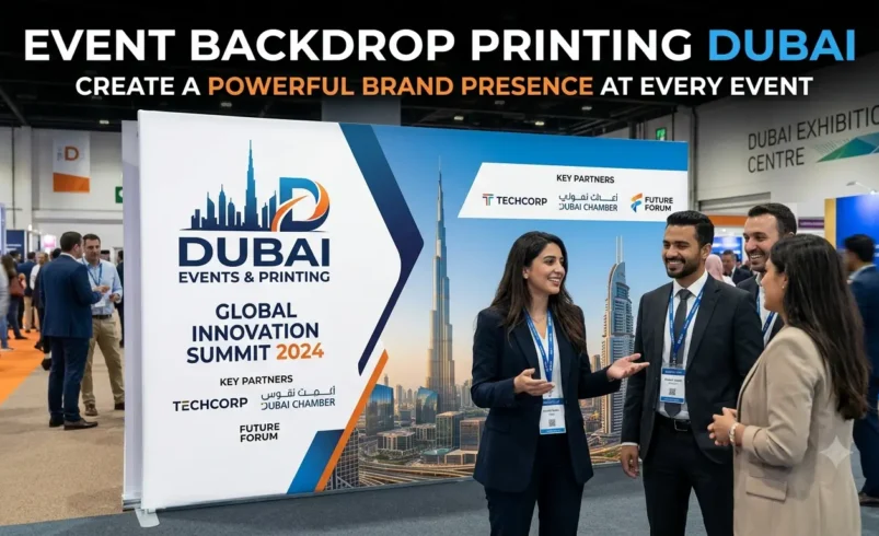 Event Backdrop Printing Dubai: Create a Powerful Brand Presence at Every Event
