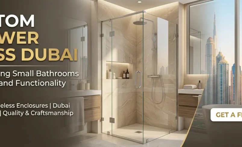 Custom Shower Glass Dubai: Transforming Small Bathrooms with Style and Functionality