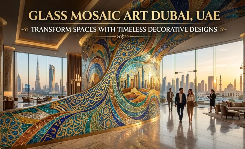 Glass Mosaic Art Dubai UAE: Transform Spaces with Timeless Decorative Designs