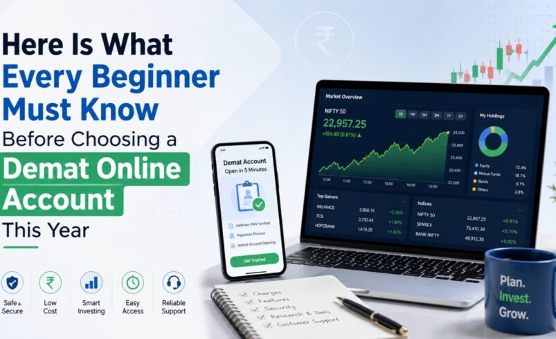 Here Is What Every Beginner Must Know Before Choosing a Demat Online Account This Year