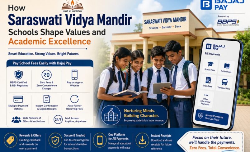 How Saraswati Vidya Mandir Schools Shape Values and Academic Excellence