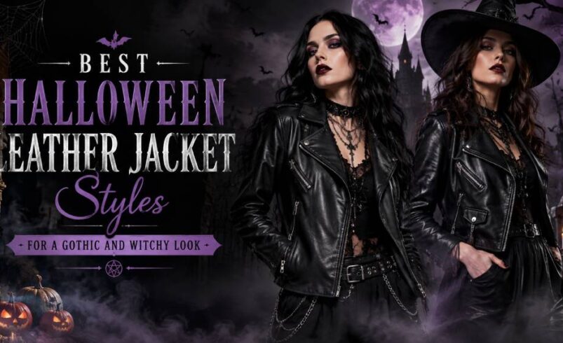 Halloween Leather Jacket Ideas for Men and Women