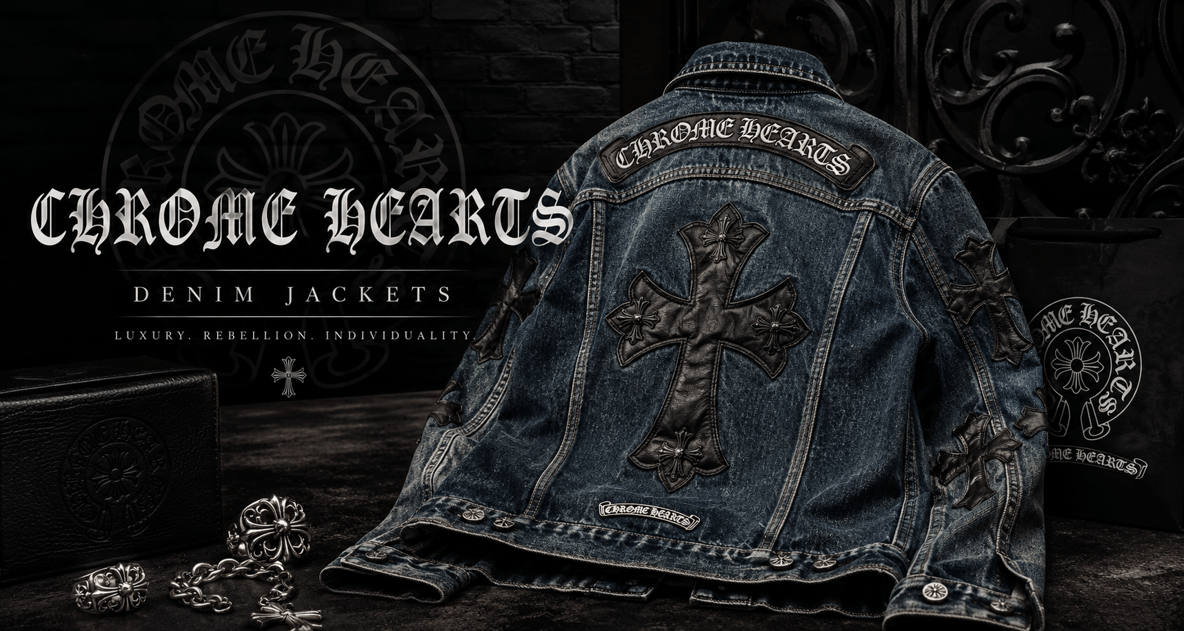 Chrome Hearts Denim Jackets: The Luxury Streetwear Style