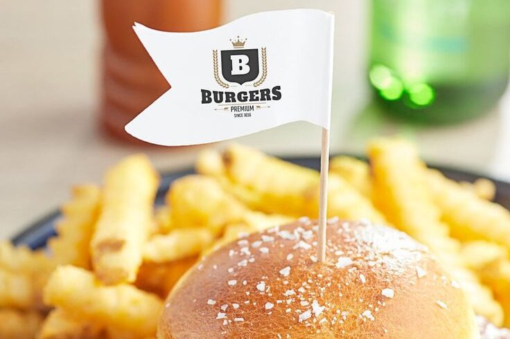 Custom Food Flags: Small Details That Make a Big Branding Impact