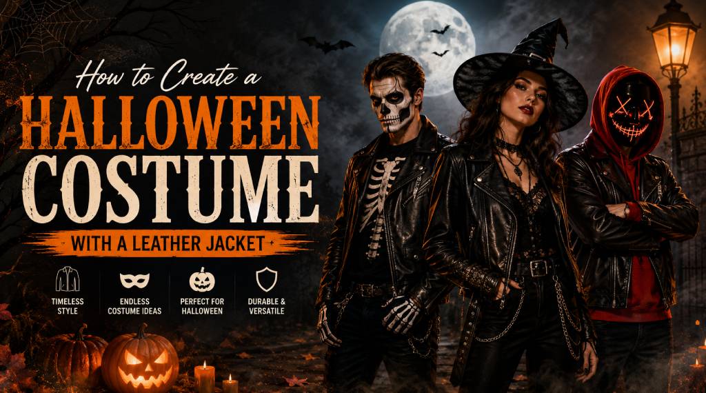 How to Create a Halloween Costume With a Leather Jacket