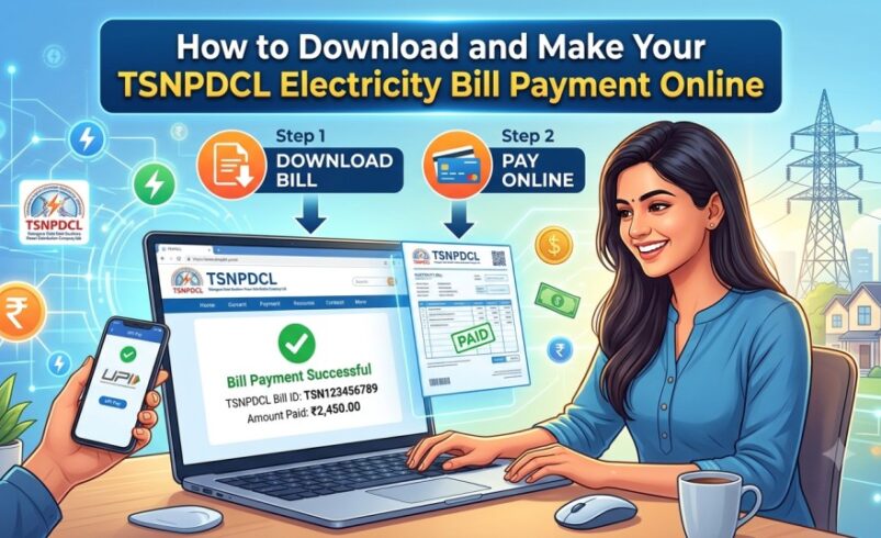 How to Download and Make Your TSNPDCL Electricity Bill Payment Online