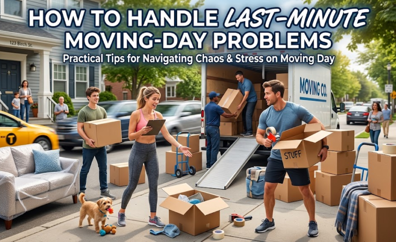 How to Handle Last-Minute Moving-Day Problems