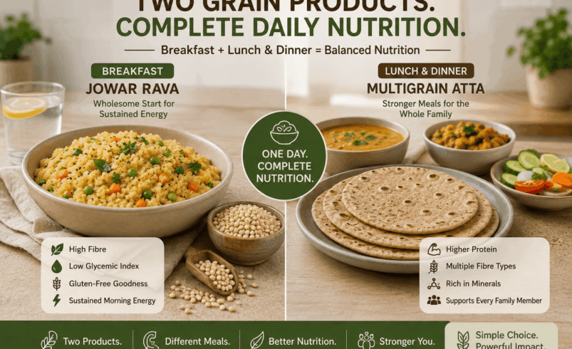 Multigrain Atta Jowar Rava Complete Grain Nutrition Strategy