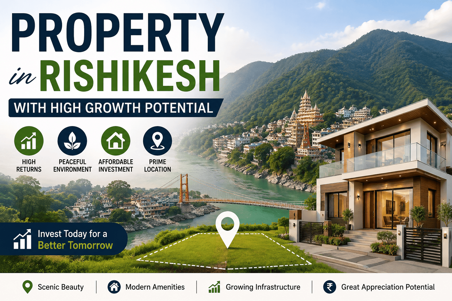 Best Property in Rishikesh for Families, Retirees, and Investors