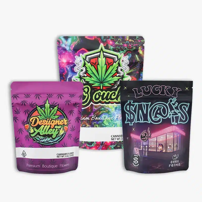 Custom weed mylar bags