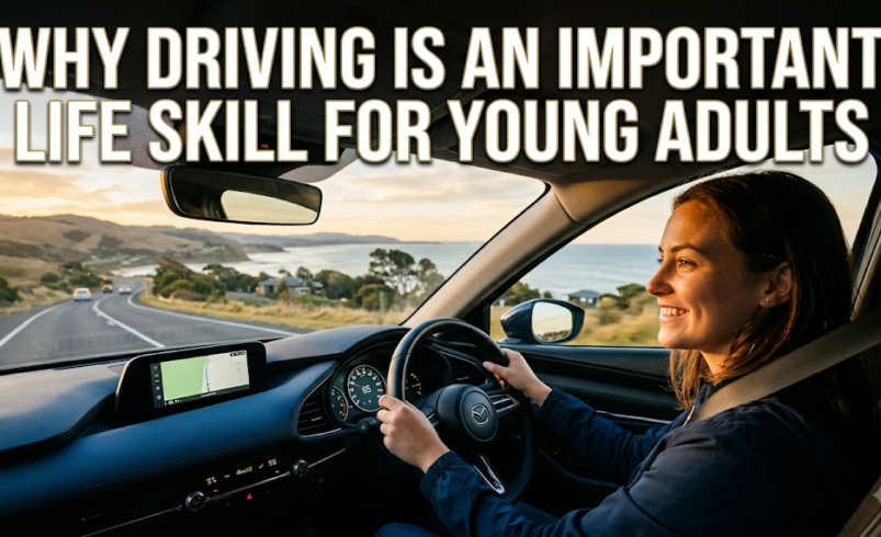 Why Driving Is an Important Life Skill for Young Adults